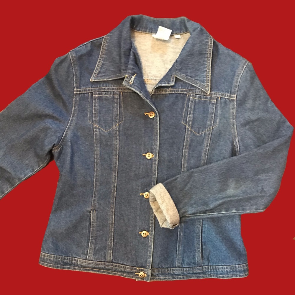 Blue denim jacket